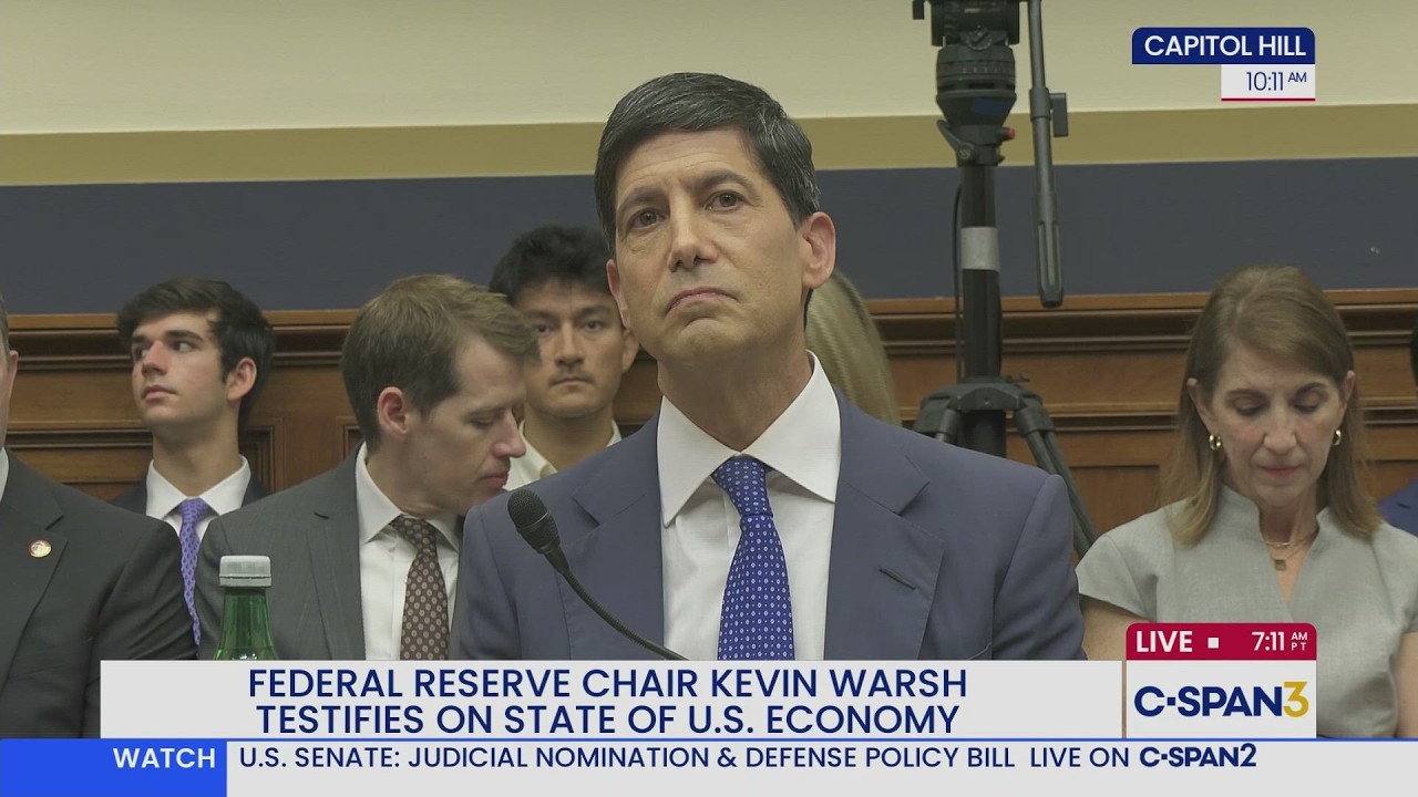 Federal Reserve Chair Kevin Warsh Testifies on Economy