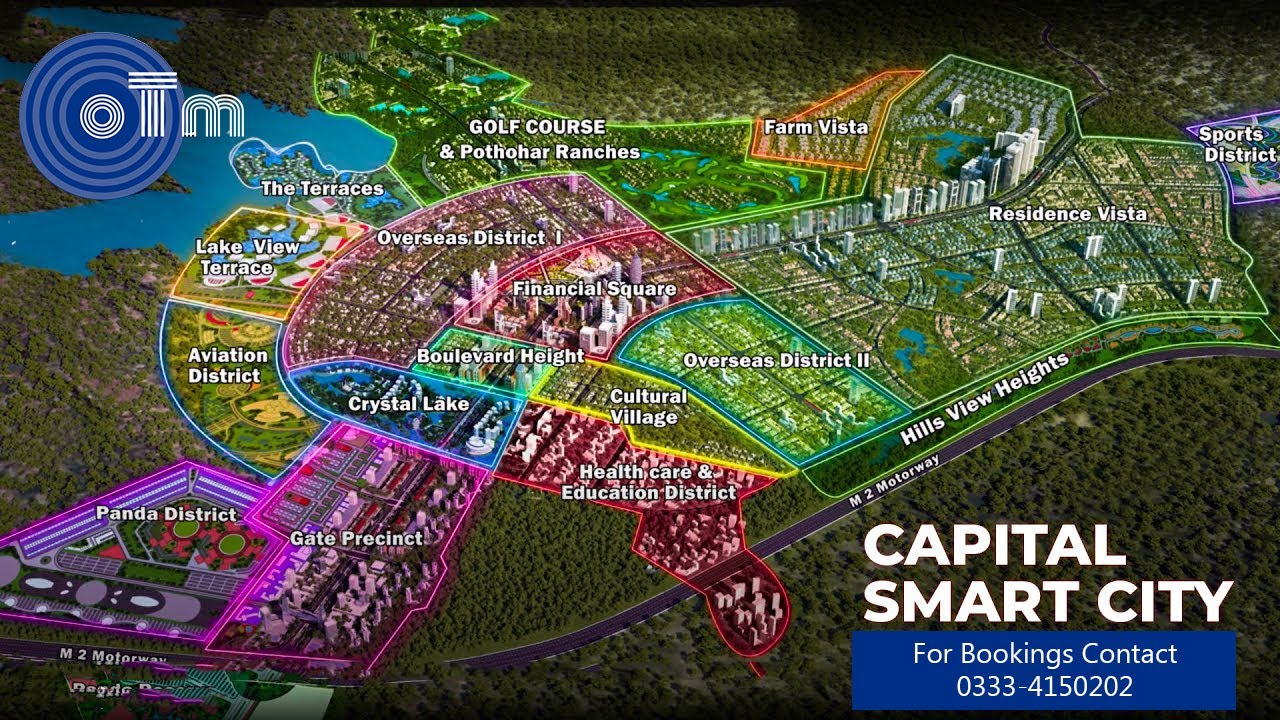 Capital Smart City - Master Plan / Map / Location | On The Market