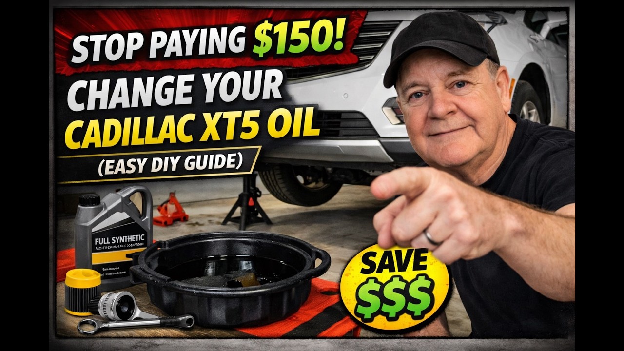 **Stop Paying $150! Change Your Cadillac XT5 Oil Yourself (Easy Guide)**
