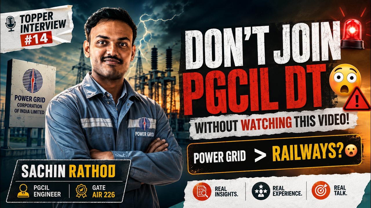 🚨 Power Grid Diploma Trainee Interview | PGCIL better than Railways ? 😱