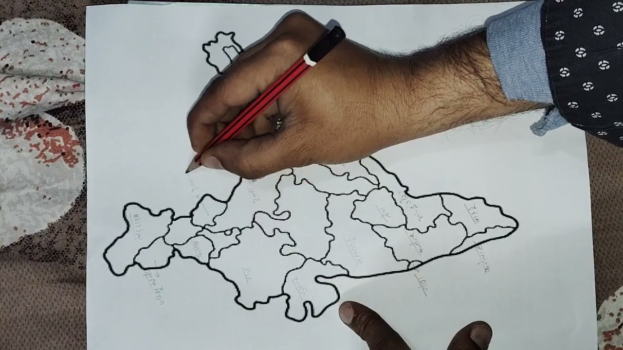 भारत का नक्शा सबसे आसान ट्रिक से सीखे.