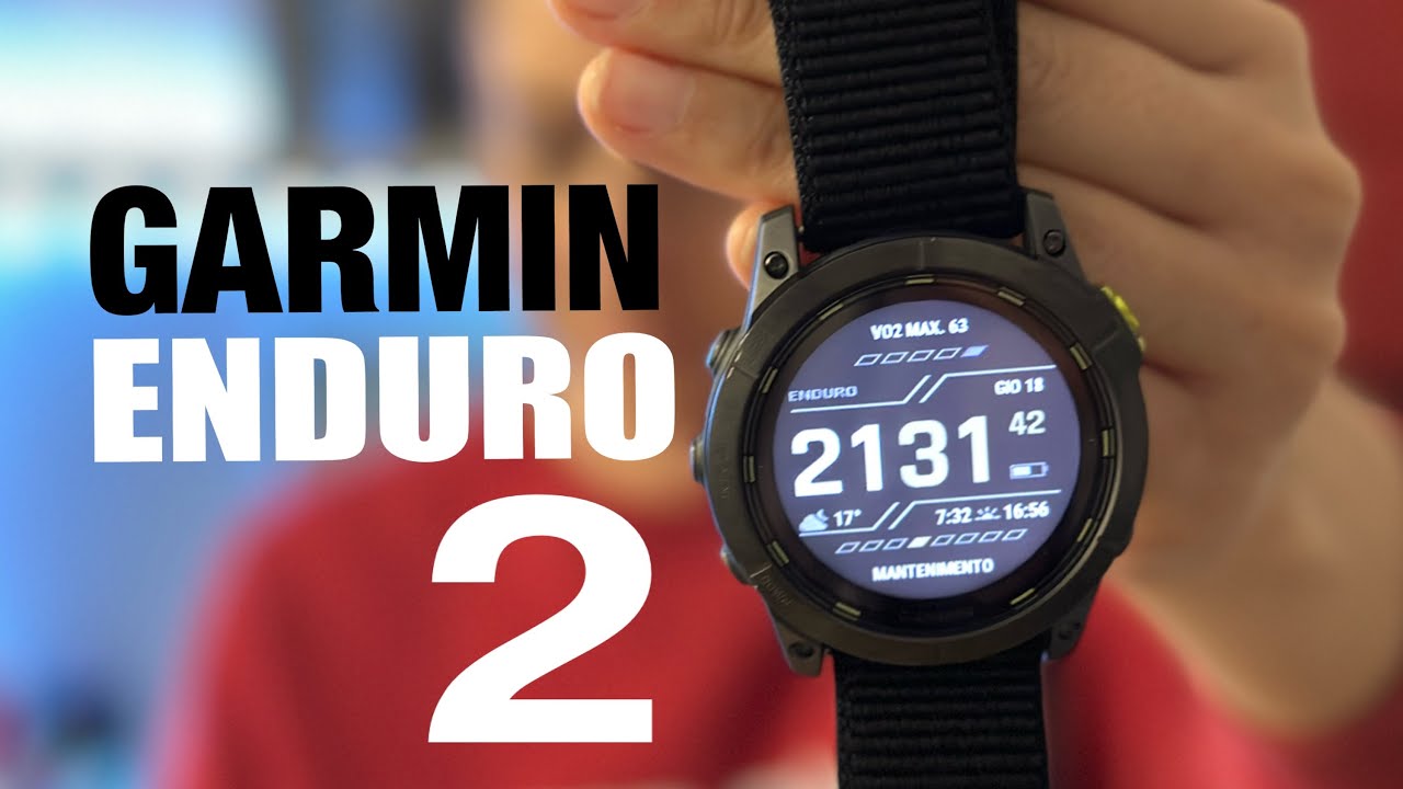 GARMIN ENDURO 2  | l'orologio più POTENTE  per le ULTRAMARATONE.