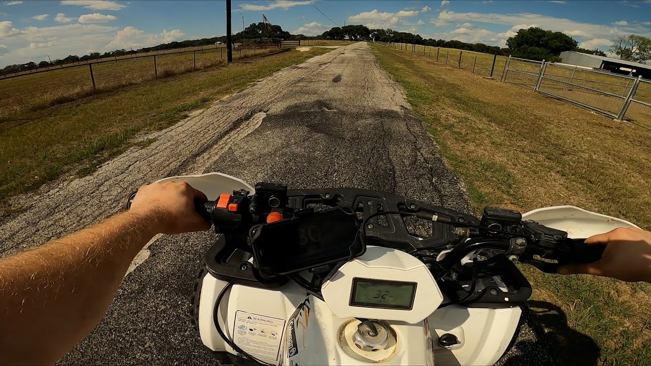 Coleman AT125UT Top Speed Test