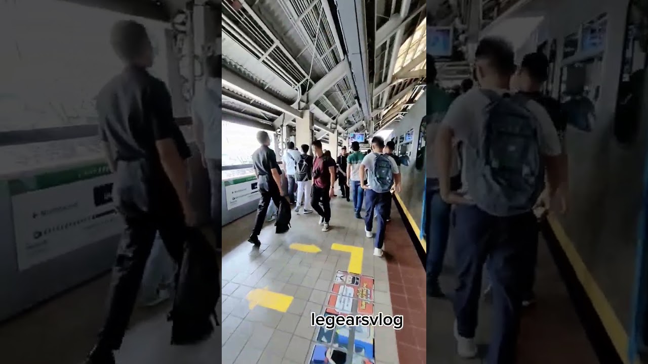 inside LRT from TAFT AVENUE TO UNITED NATIONS OR UN AVENUE STATION #LRT #legearsvlog