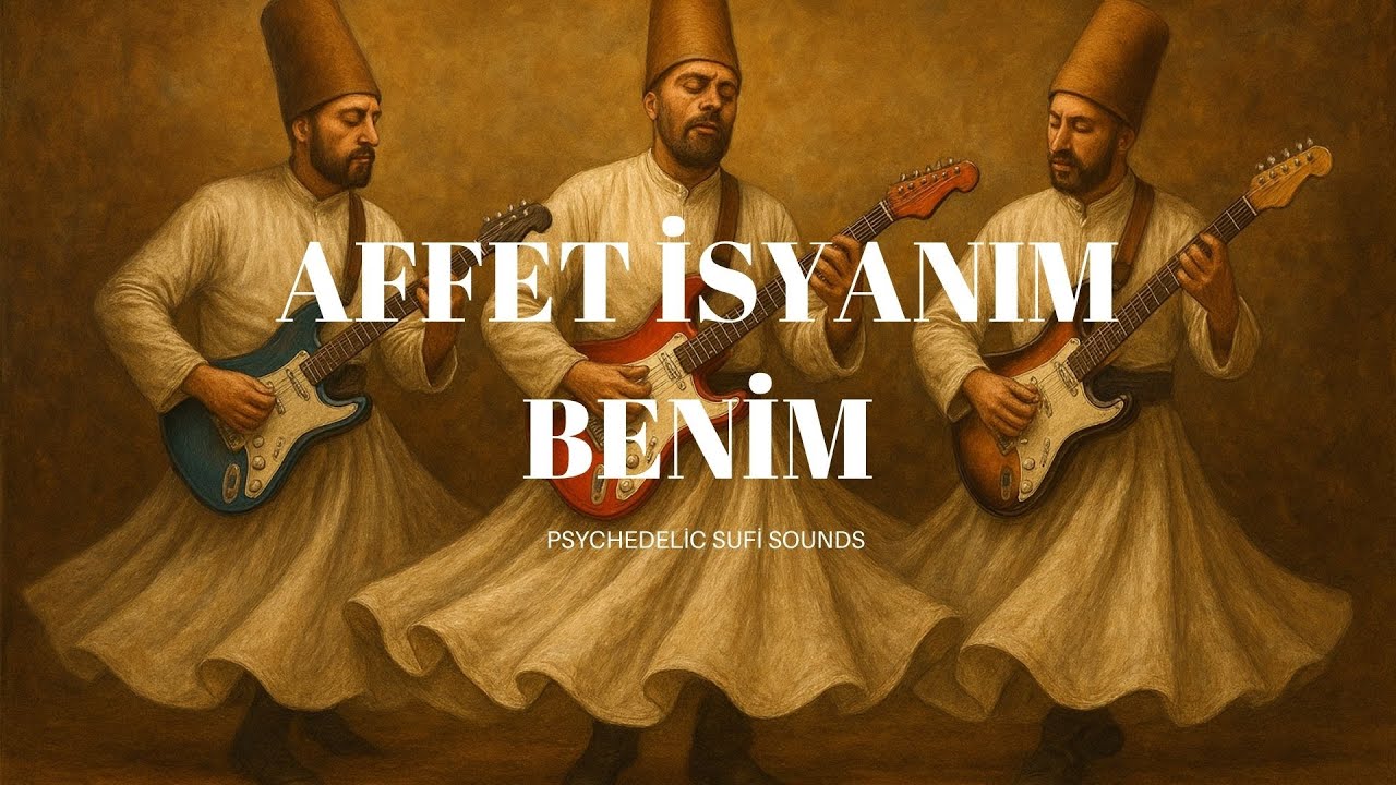 Affet İsyanım Benim | Psychedelic Sufi Rock Cover | (Muzaffer Ozak - Aşkî)
