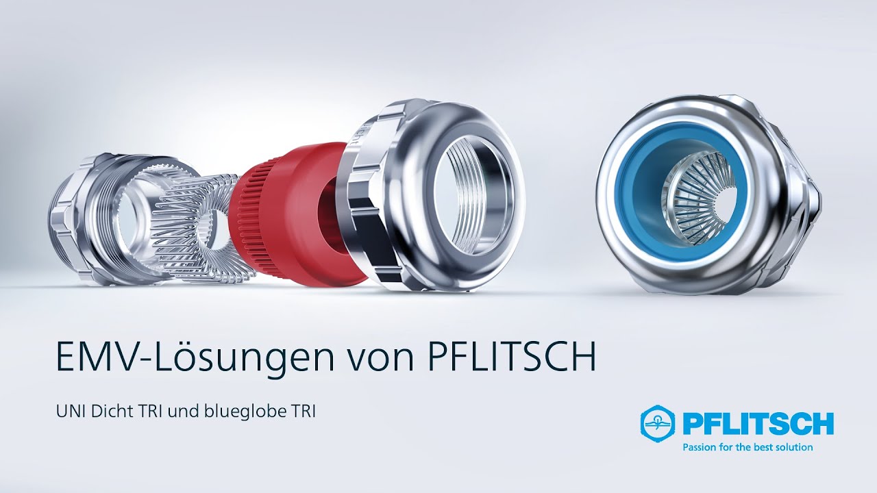 Zuverlässiger EMV-Schutz: PFLITSCH EMV-Kabelverschraubungen im Überblick