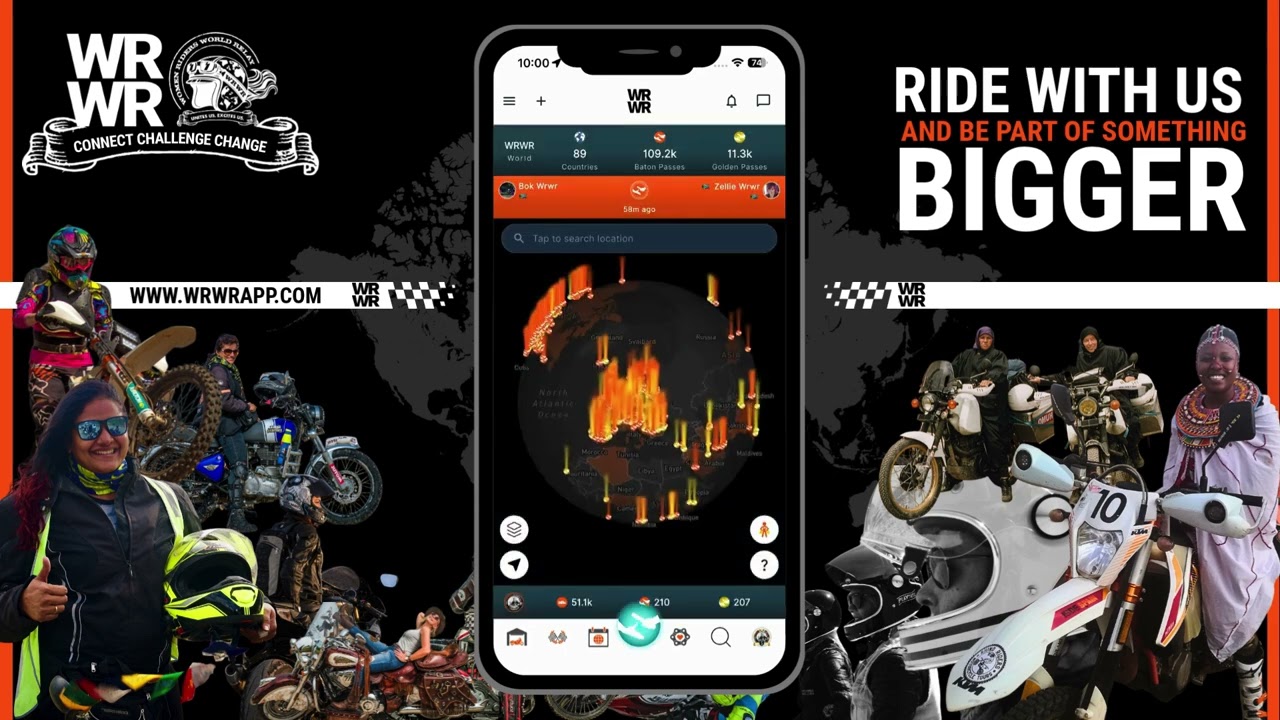 WRWR App Update - Help us to CONNECT. CHALLENGE. CHANGE.