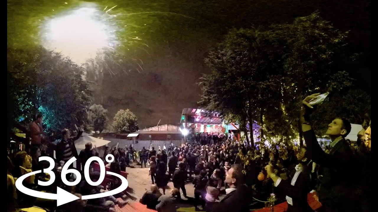fireworks 360 Video @ DRUG, Saint-Petersburg, 04.09.2015