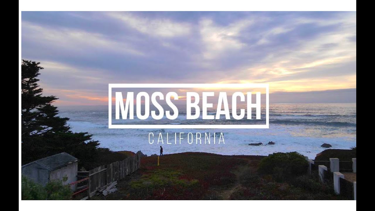 DJI Mavic Air 2 Drone video of Moss Beach California