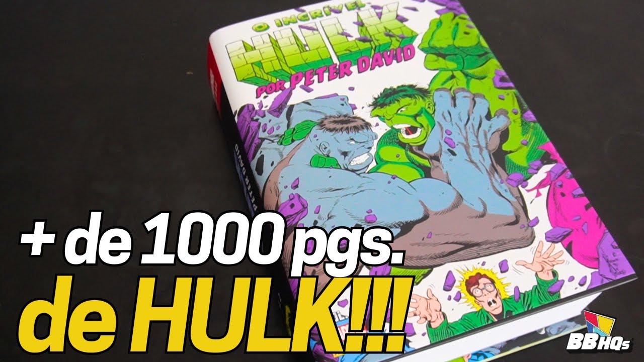 ATÉ QUE EM FIM CHEGOU! O Incrível Hulk Por Peter David Vol. 2 (Omnibus)