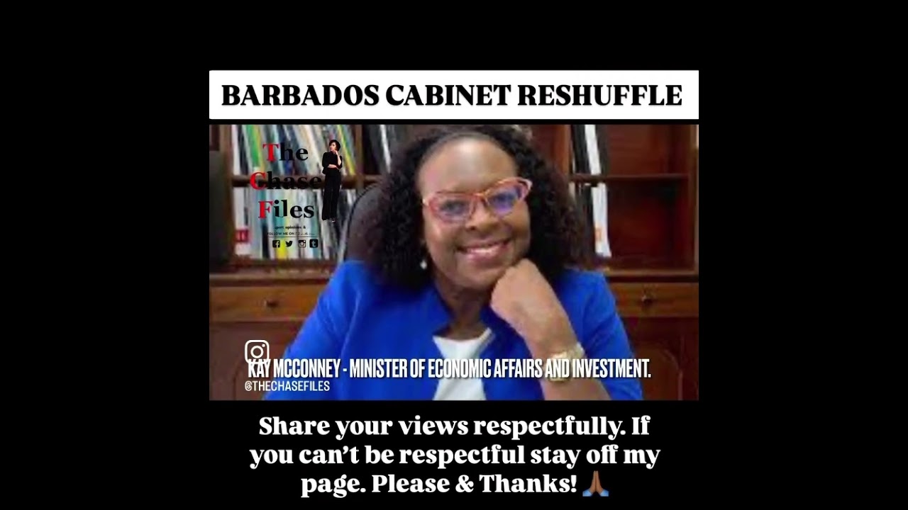 Barbados Cabinet Reshuffle - 25th February 2025