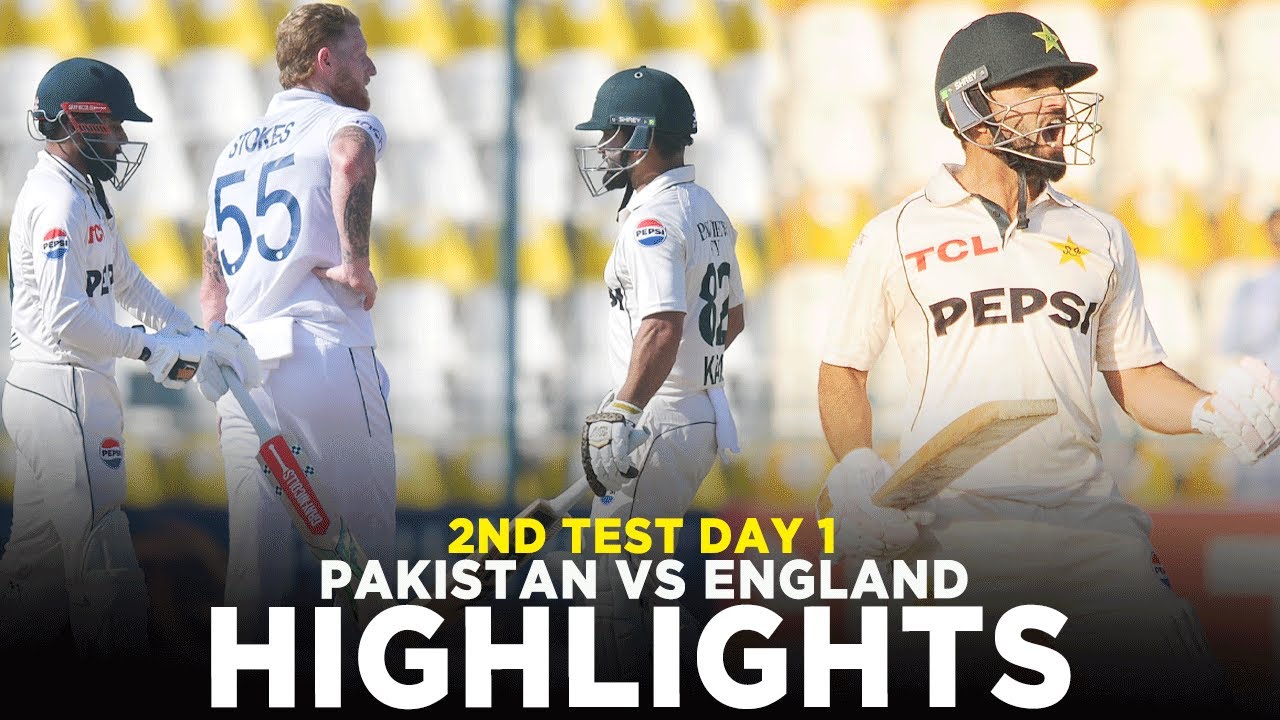 Full Highlights | Pakistan vs England | 2nd Test Day 1, 2024 | PCB | M3G1K