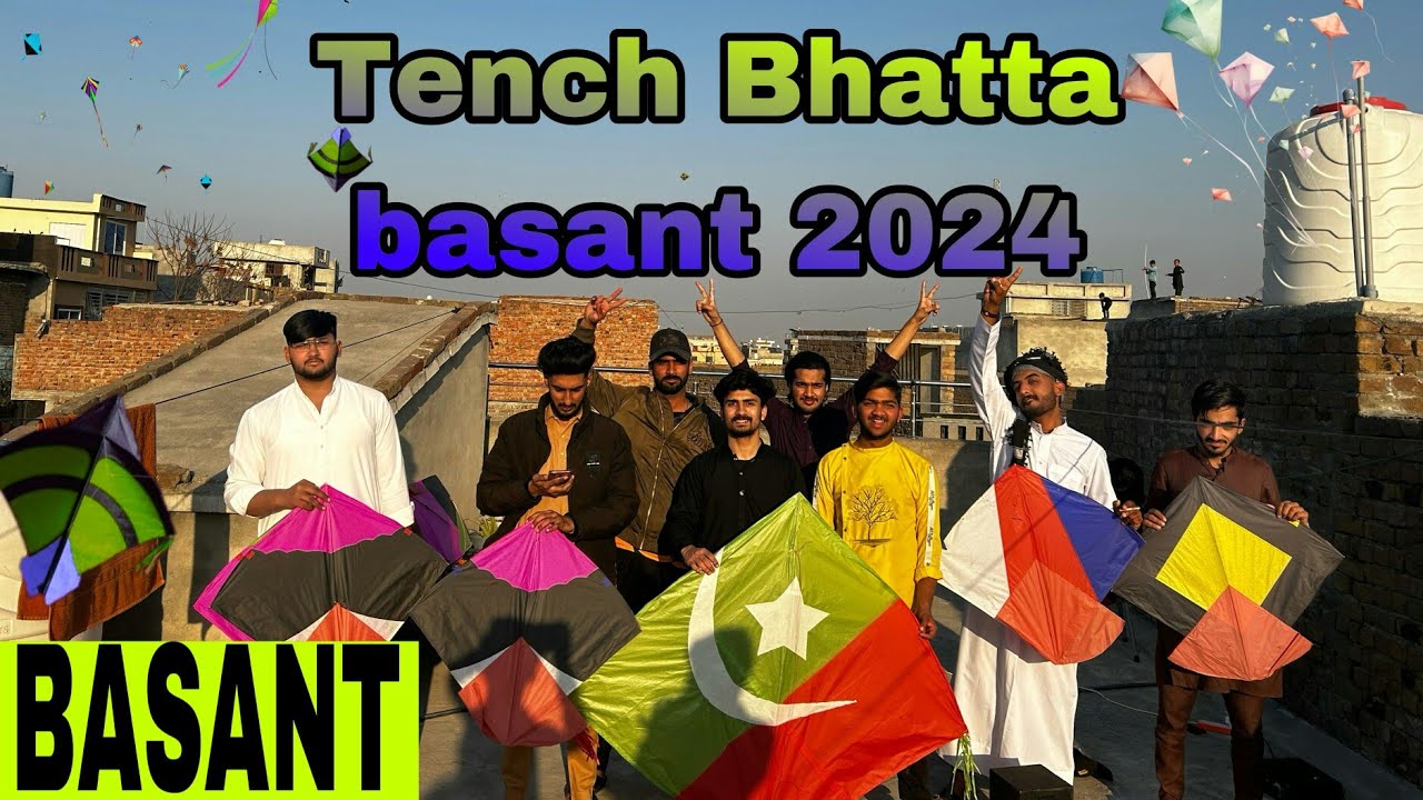 Pindi basant 2024 | basant in cant area Rawalpindi Tench Bhatta | Asad Rashid | #basant2024