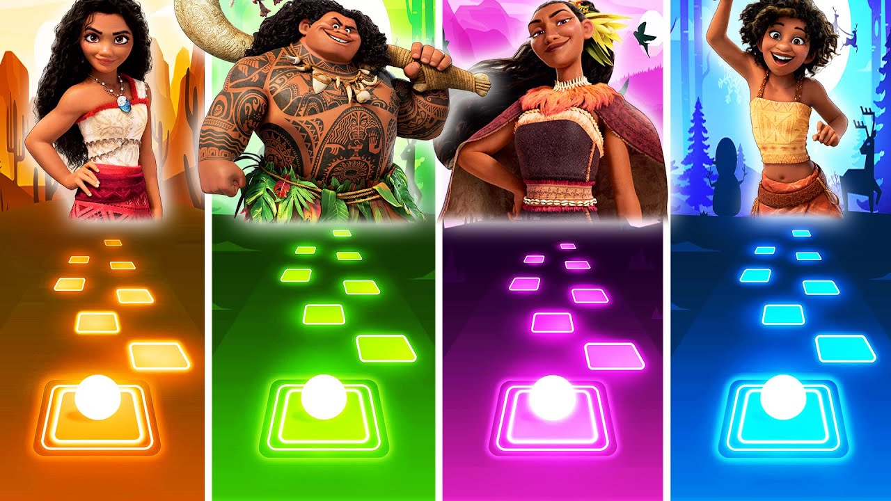 Moana Beyond Vs Maui Can I Get A Chee Hoo? Vs Matangi Get Lost Vs Loto We're Back - Moana 2