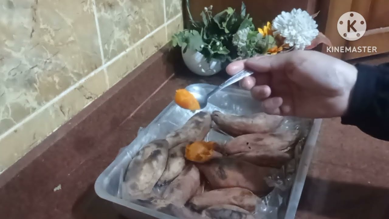 عملتى البطاطا كدا قبل كدا اسرع واسهل شوى البطاطا  فى الفرن