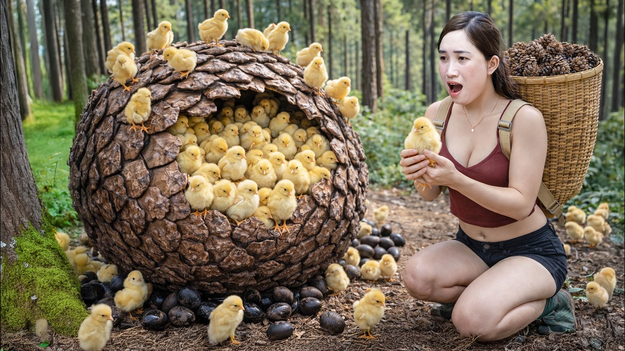 One Slip = Game Over | Harvesting 1000+ Pinecones Worth Millions of Dollars at an Impossible Height
