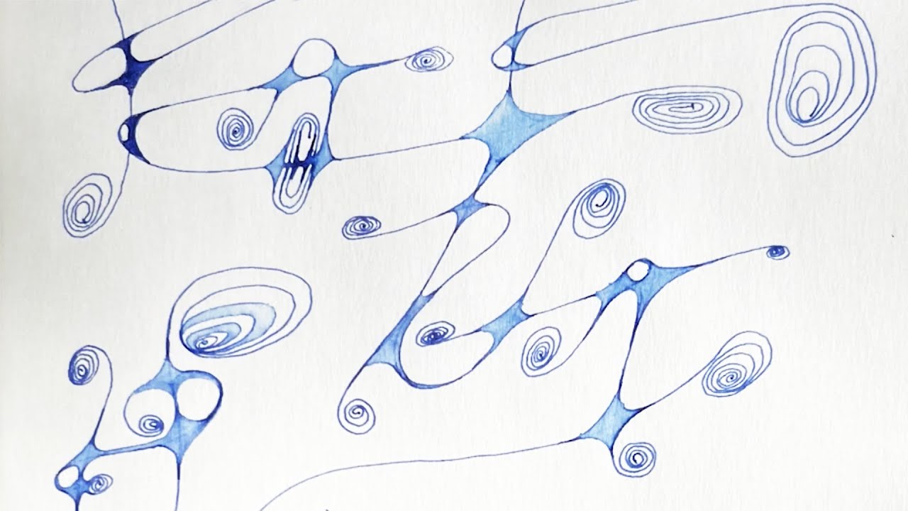 Connect-the-Dots sketch evolving into something else ChrisCarterArt