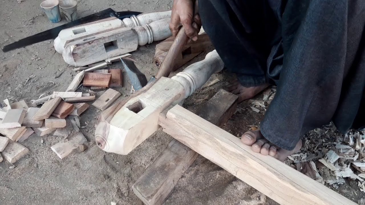 How To Make Wooden Charpai || Wood Working Skill For Beginners 2020