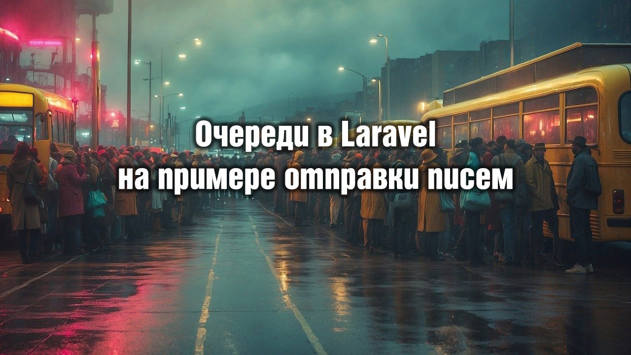 Очереди в Laravel на примере отправки писем