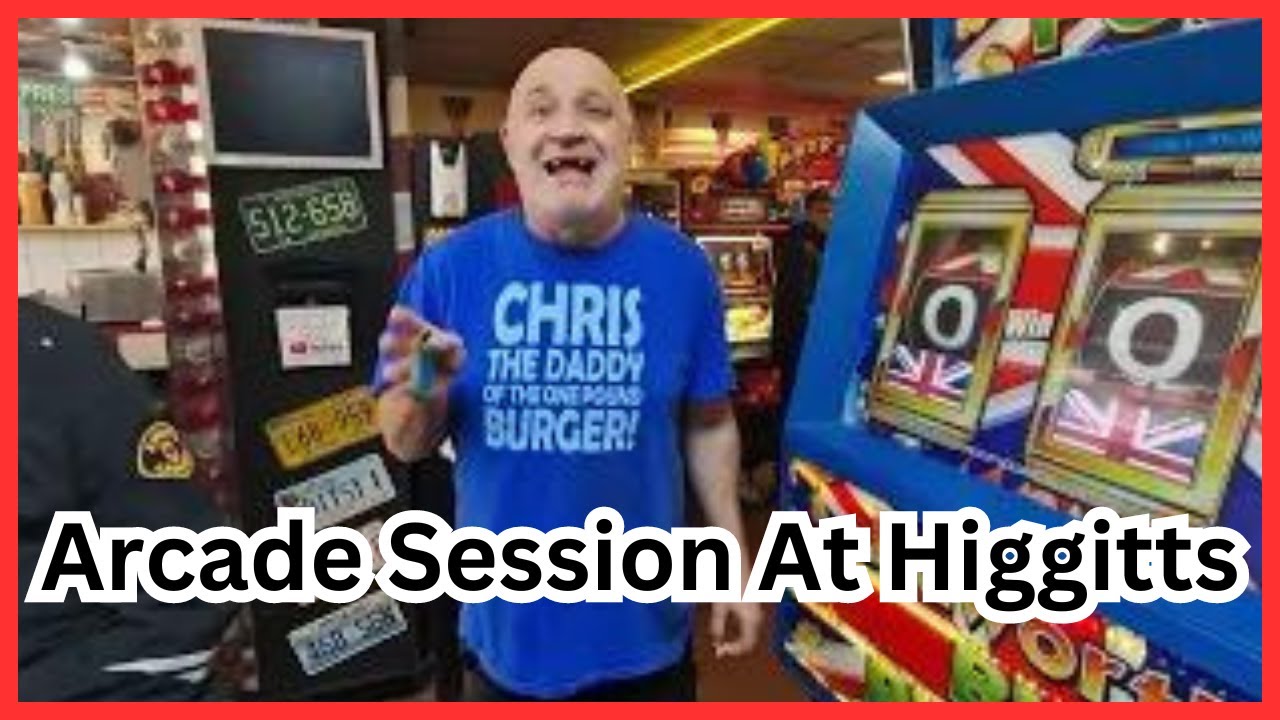 🍔 Higgitts &pound;1 Burger Blackpool & Vegas Amusements - Retro Arcade Machine Session
