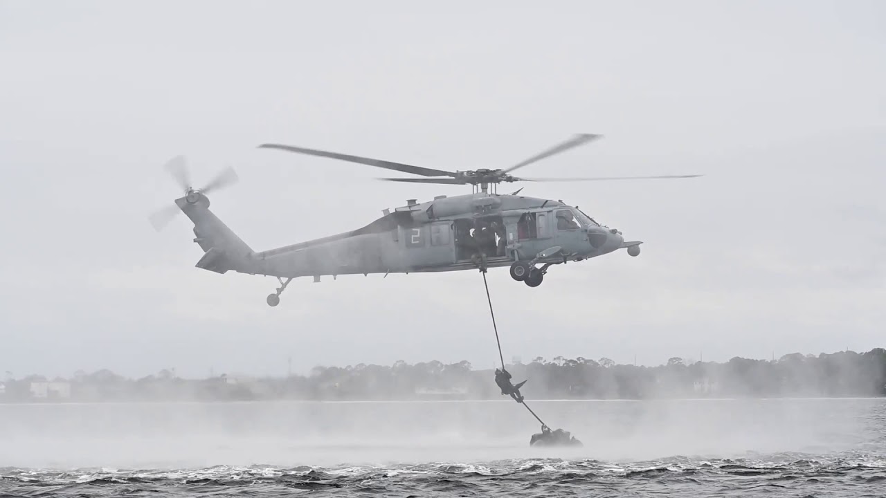 MH-60 Seahawk Water Ops by HSC-9 Tridents