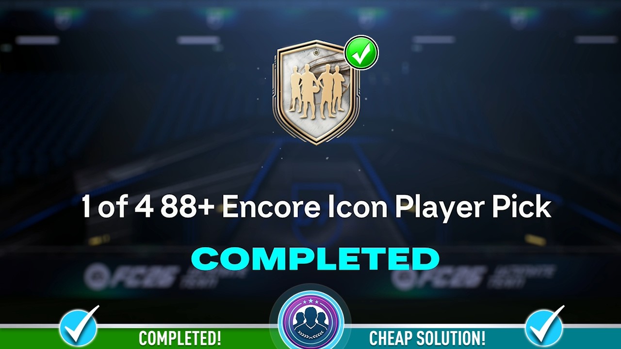 1 из 4 88+ Encore Icon Player Pick Opened - Cheap Solution & SBC Tips - FC 26