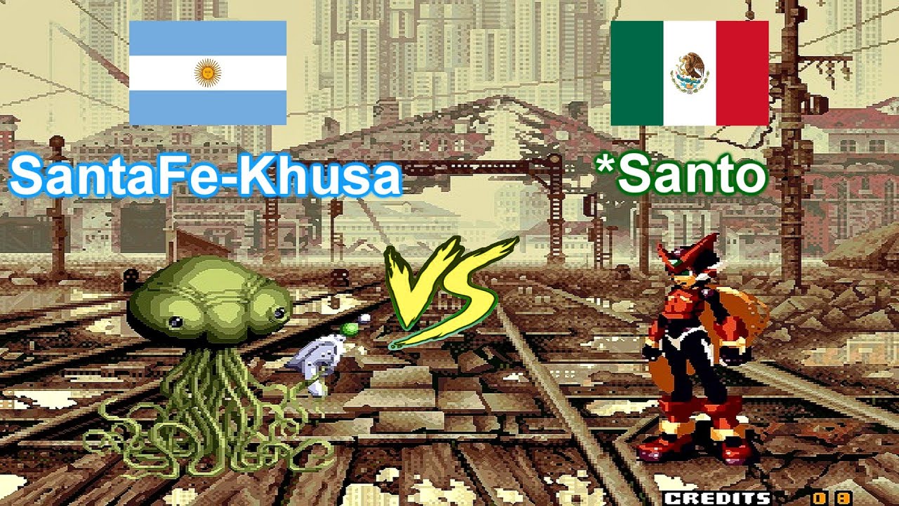 SNK vs. Capcom - SVC Chaos Super Plus - SantaFe-Khusa vs *Santo FT5