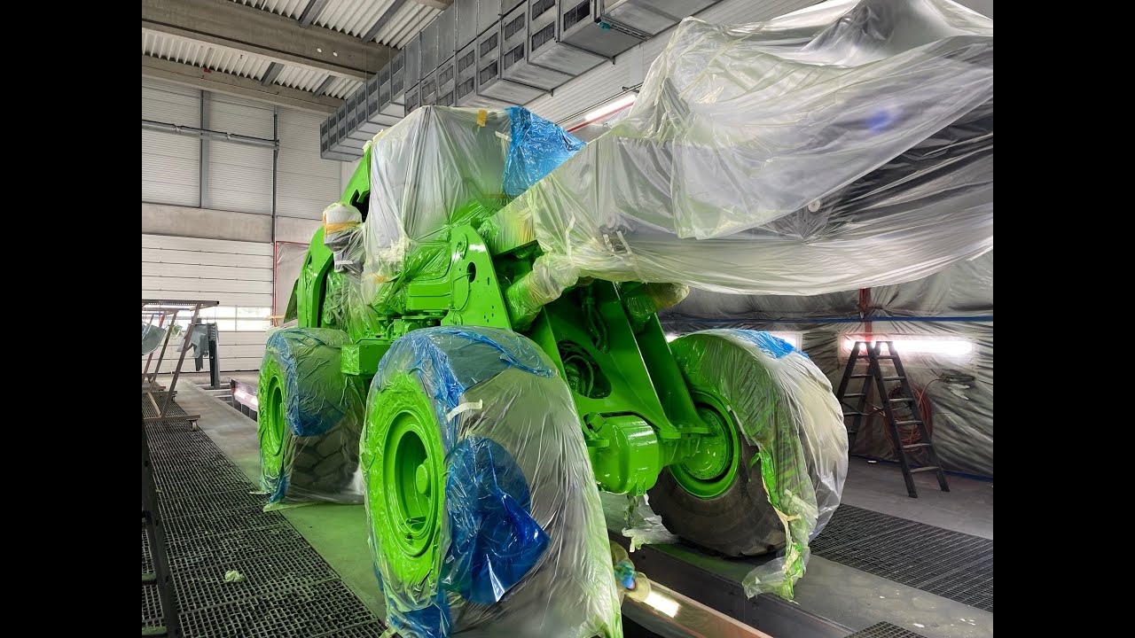 Lackierung VOLVO Radlader L150H
