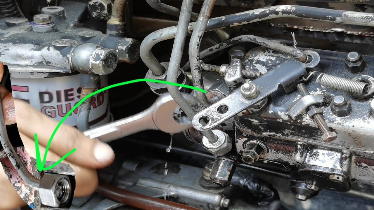 tractor injector pipe easy repair