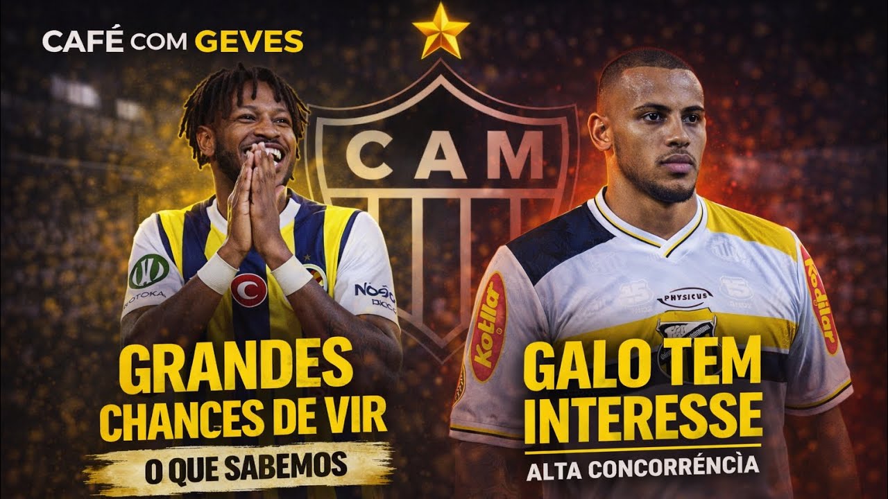 FRED NO GALO: O QUE SABEMOS • ZAGUEIRO NA MIRA • SAÍDA ACORDADA DE XERIFE | CAFÉ COM GEVES