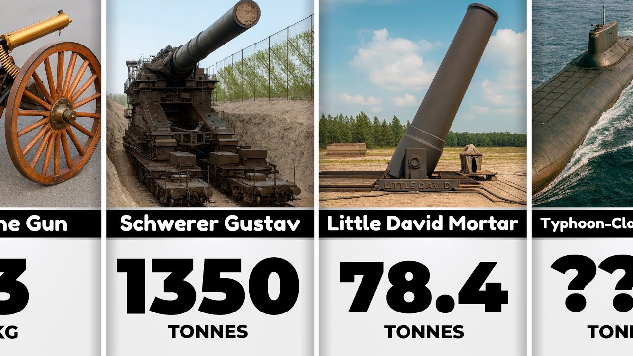 The Biggest Weapons Ever Built