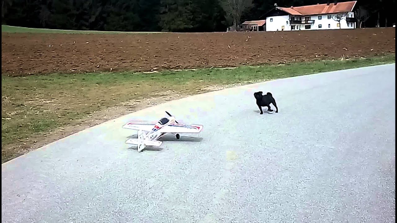 Multiplex Acromaster  erster Versuch und Crash