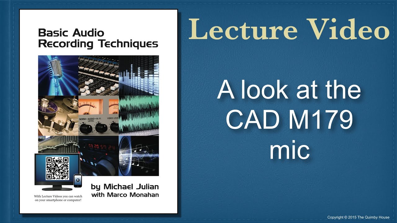 A look at the CAD M179 mic