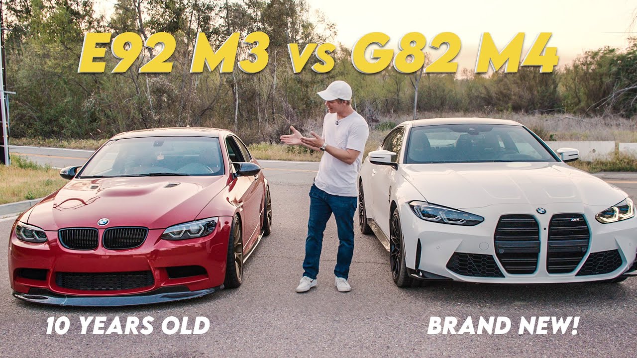G82 M4 против E92 M3 *Сравнение 10 лет BMW*