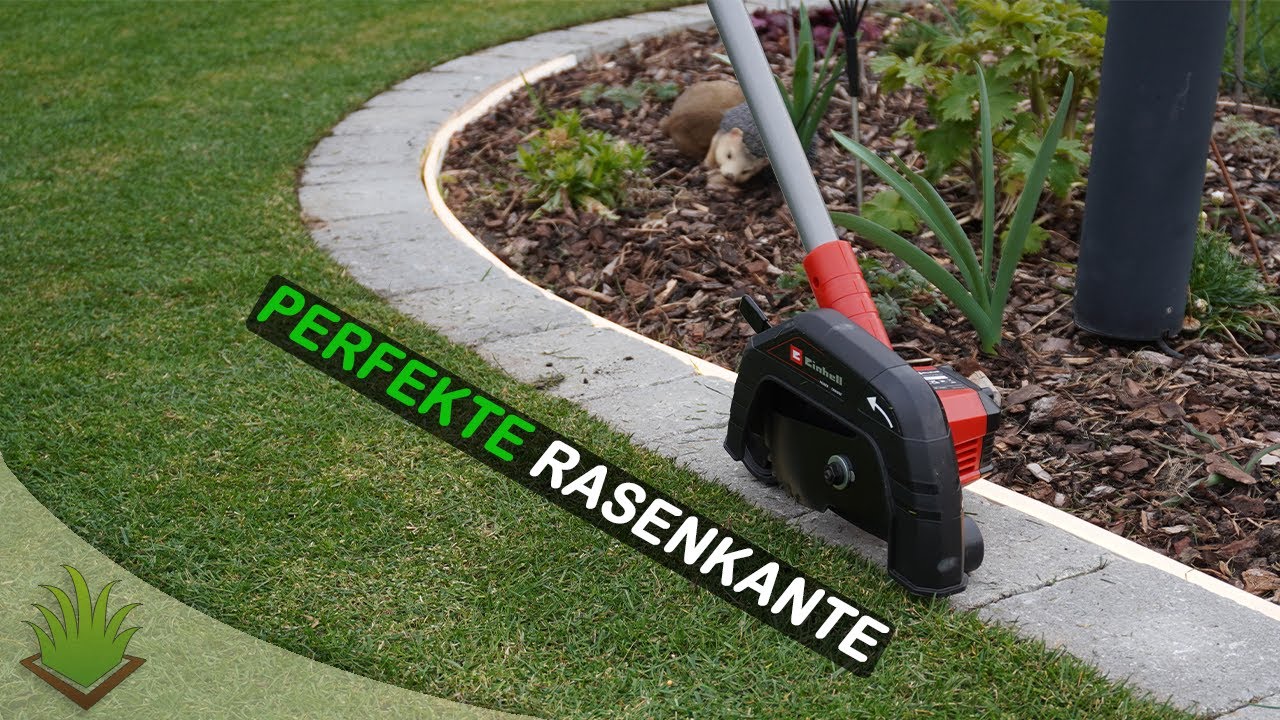 Perfekte Rasenkante anlegen mit dem Einhell Rasenkantenschneider