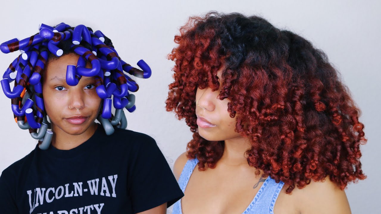 One Product Flexi Rod Set On Stretched Natural Hair | Yooo... These Results Are BOMB!!