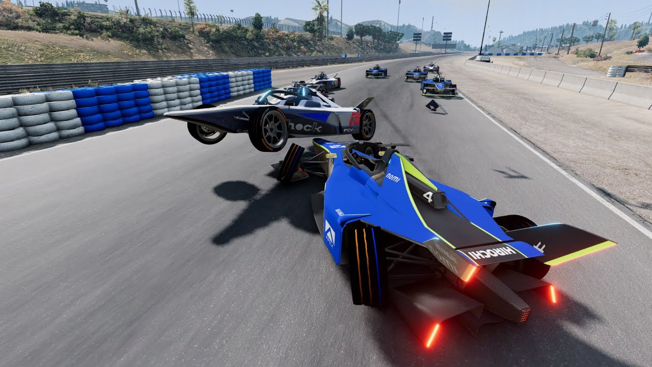 Beamng Drive Formula E Crashes