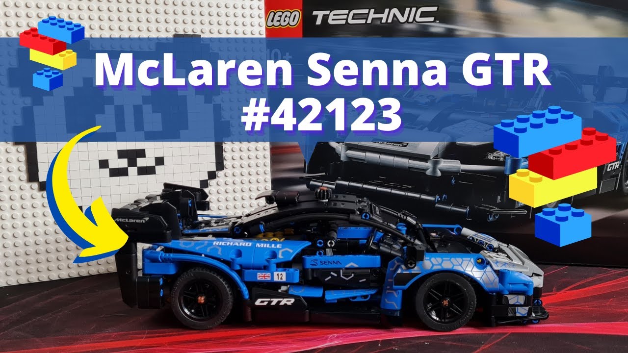 Lego Technic - McLaren GTR - 42123 #1 - Speed Building