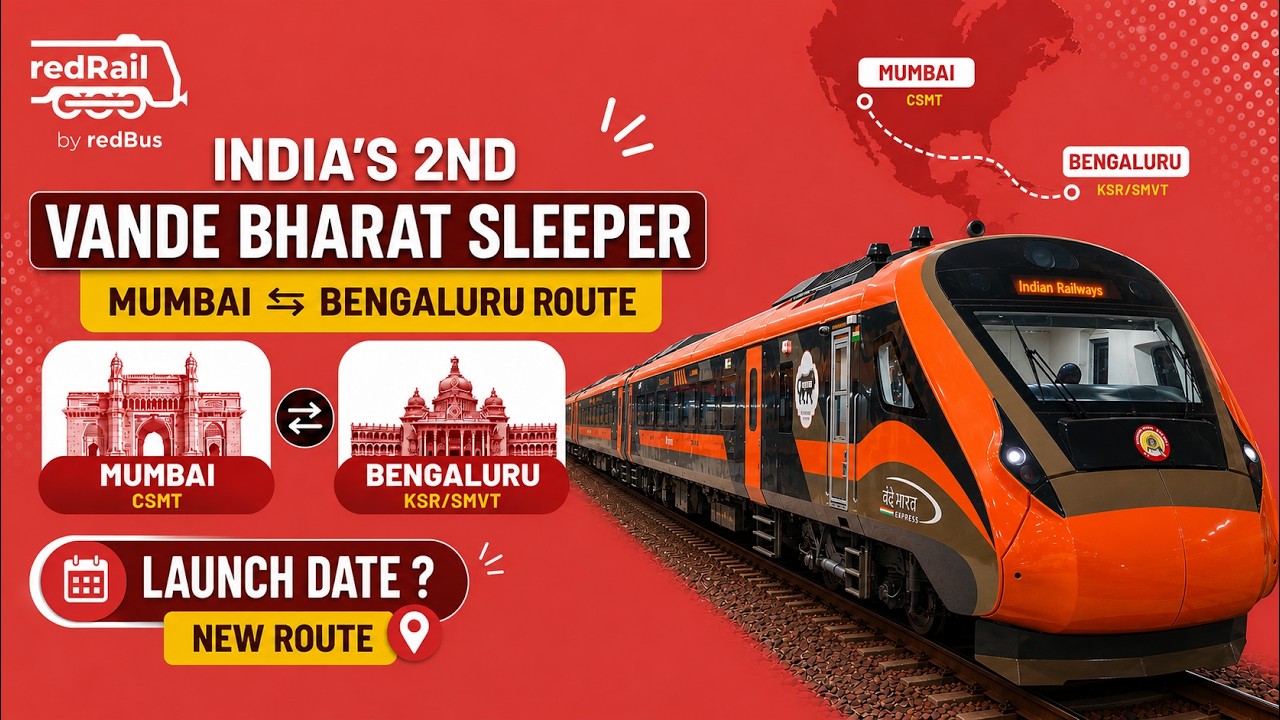 Mumbai Bangalore Vande Bharat Sleeper Train: Route, Speed & Features Explained
