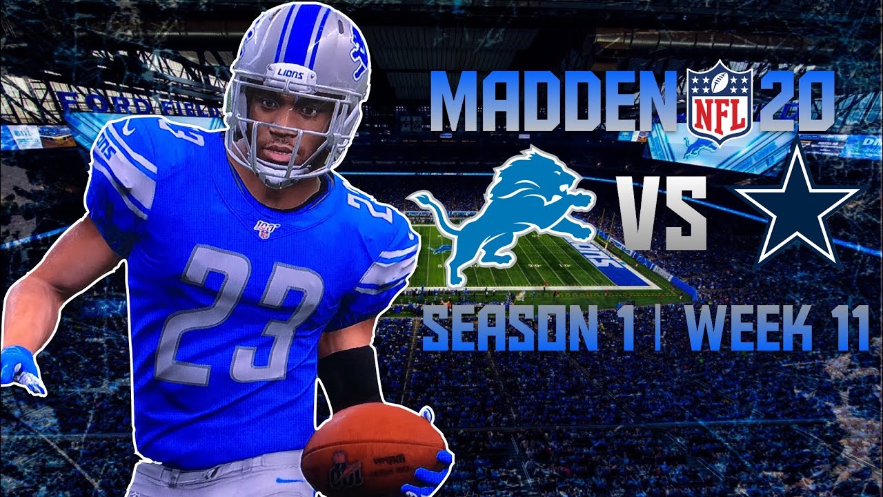 Madden 20 Detroit Lions, эпизод 15: ВСЕ ЕДЯТ! S1 W11