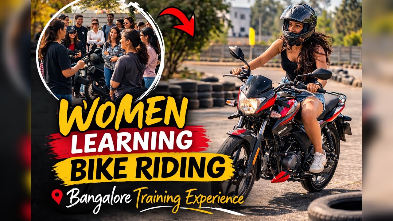 Women Motorcycle Training | Bangalore Riding Academy Experience with RB team @royalbrothersrentals 