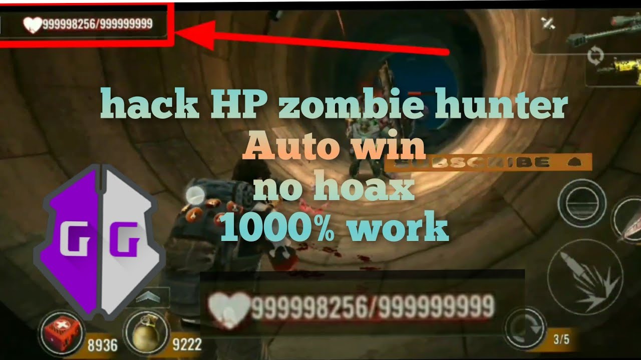 Tips main Zombie Hunter Auto Win Hack HP Zombie Hunter Game Guardian