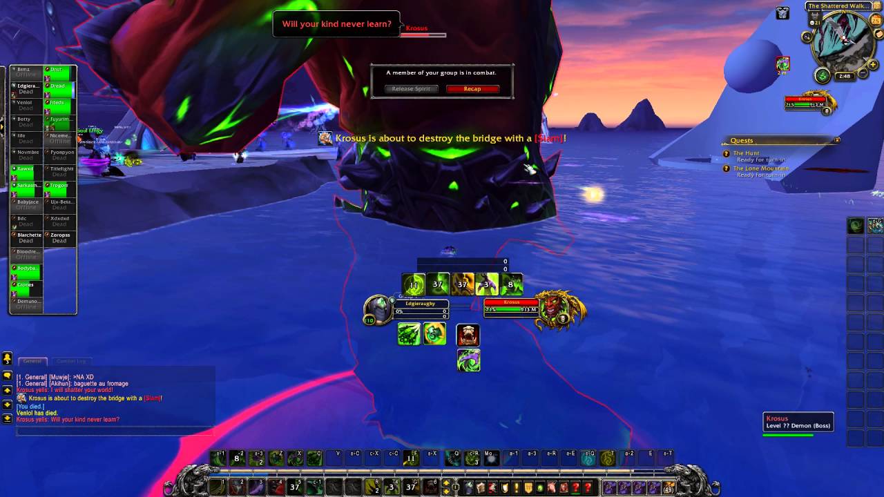 Krosus is a cool fight