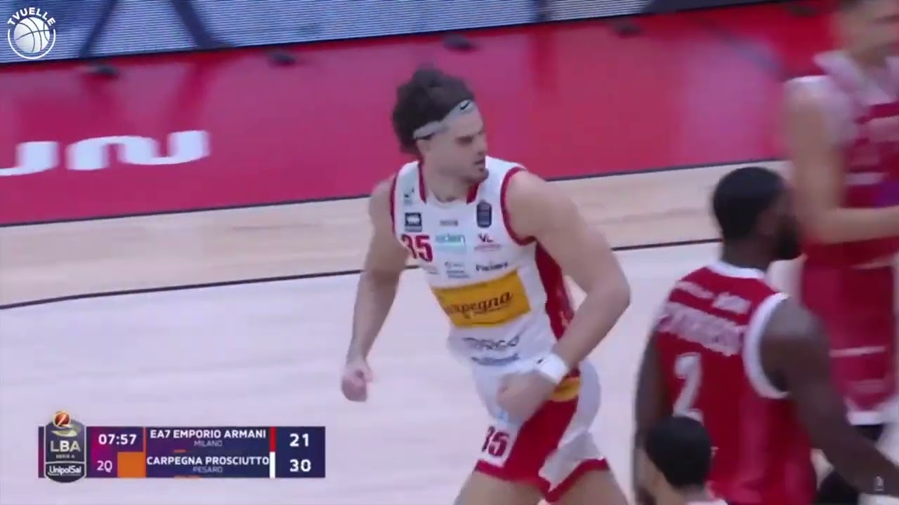 [Focus] Leonardo Totè in #MilanoPesaro 🏀⚪🔴