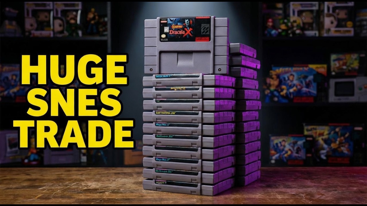 Not Everyday you get this Many SNES Carts at Once!