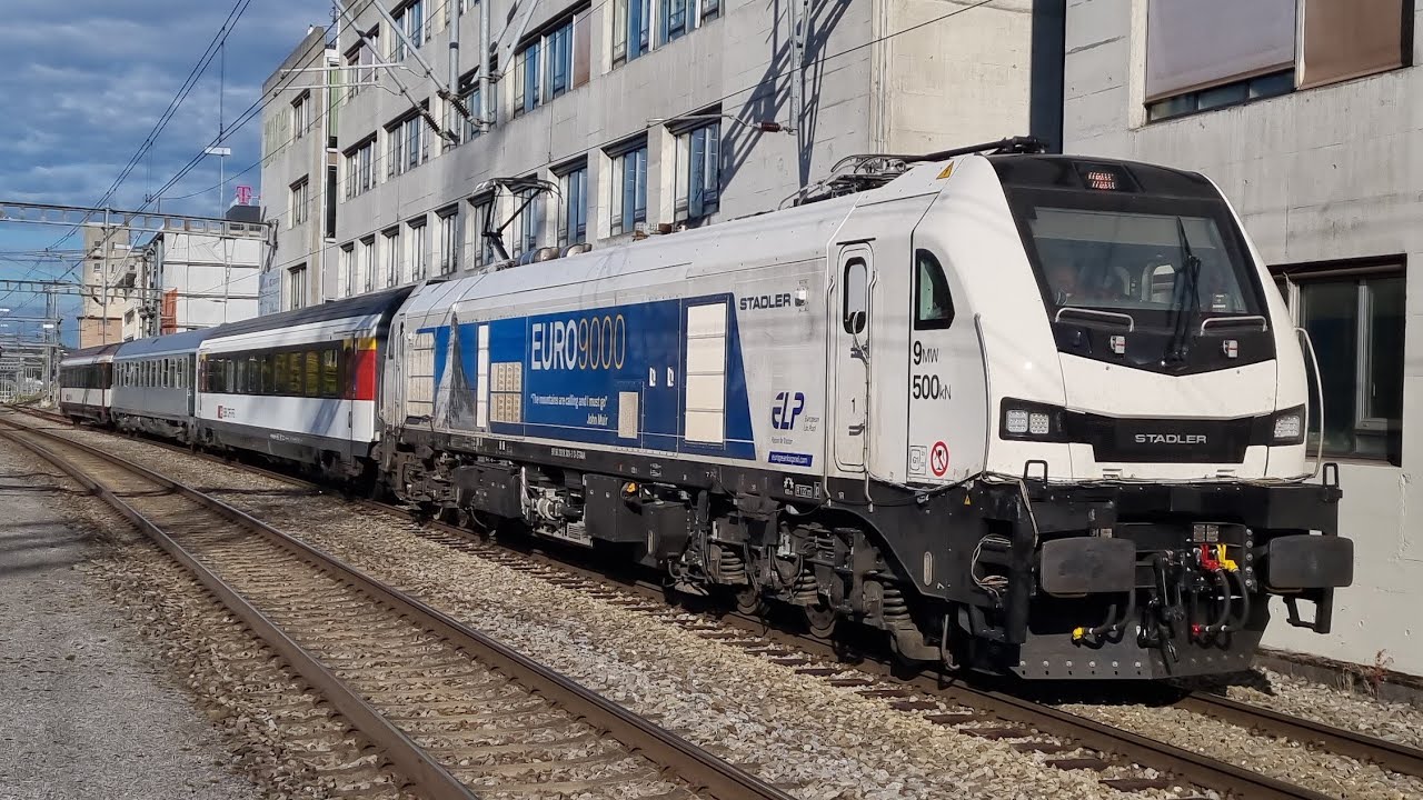 Stadler Euro9000 mit EW IV in Zollikofen