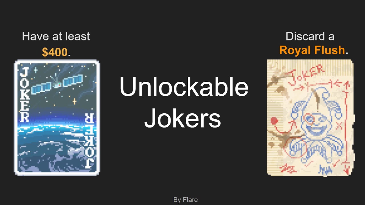 Powerpoint About Unlockable Jokers In Balatro