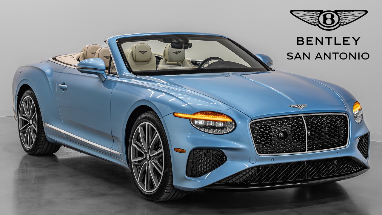 2026 Bentley Continental GTC Sound, Interior, and Exterior - Silverlake