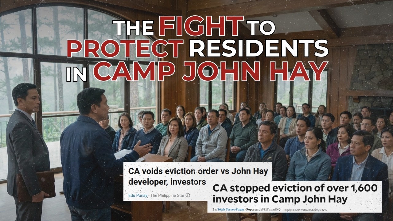 The Fight to Protect Residents in Camp John Hay
