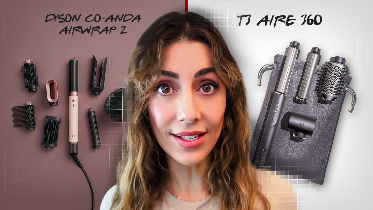  Dyson Coanda 2 vs T3 360 | Honest Review & Curl Test Results! 💁🏻‍♀️✨ #Dyson #T3360